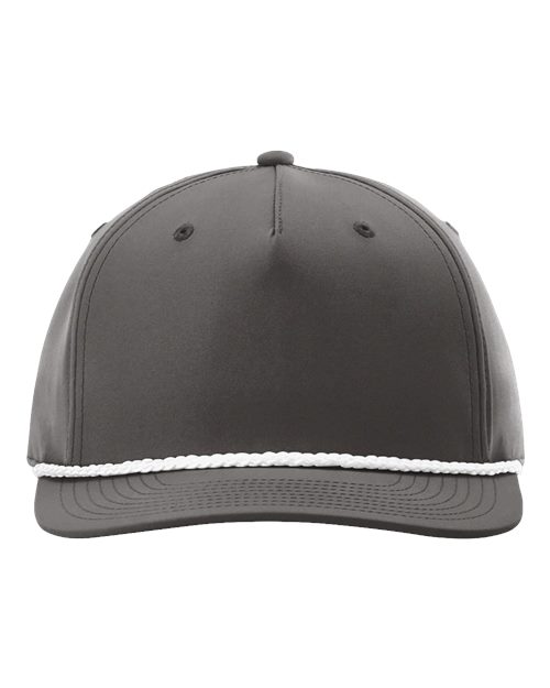 Richardson - Five Panel Classic Rope Cap with Premium Custom 3.5" Patch