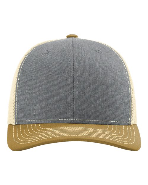 Richardson - Snapback Trucker Cap with Premium Custom 3.5" Patch