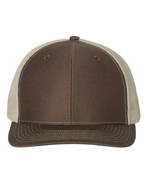 Richardson - Snapback Trucker Cap with Premium Custom 3.5" Patch