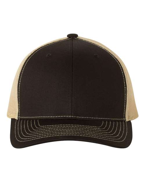 Richardson - Snapback Trucker Cap with Premium Custom 3.5" Patch