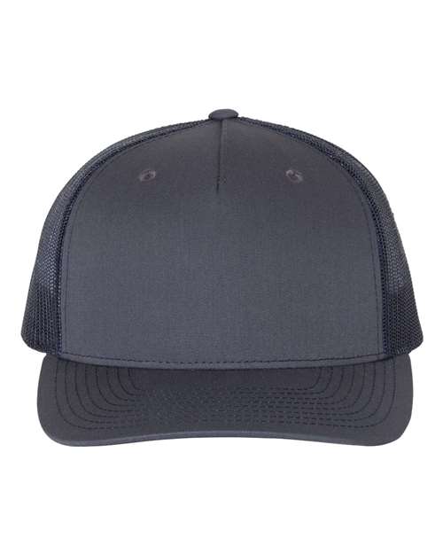 Richardson - Five-Panel Trucker Cap with Premium Custom 3.5" Patch