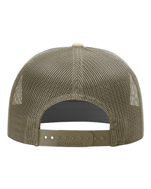 Richardson - Seven-Panel Trucker Cap with Premium Custom 3.5" Patch