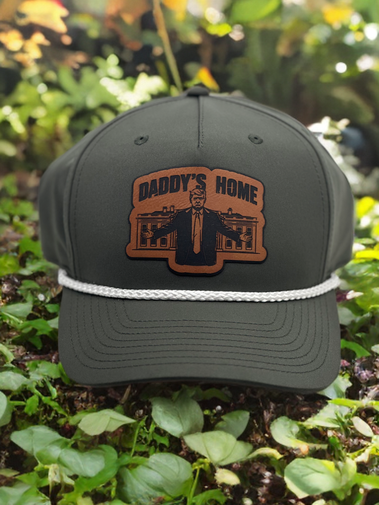 Richardson - Five Panel Classic Rope Cap with Premium Custom 3.5" Patch