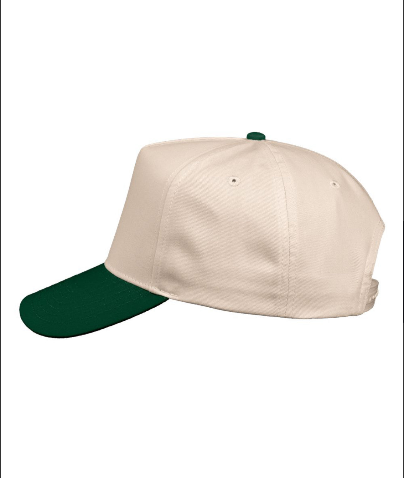 Puff embroidered cap