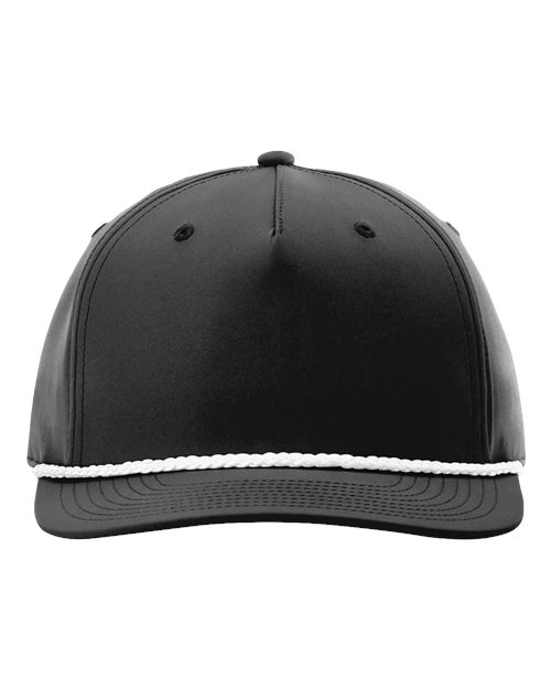 Richardson - Five Panel Classic Rope Cap with Premium Custom 3.5" Patch