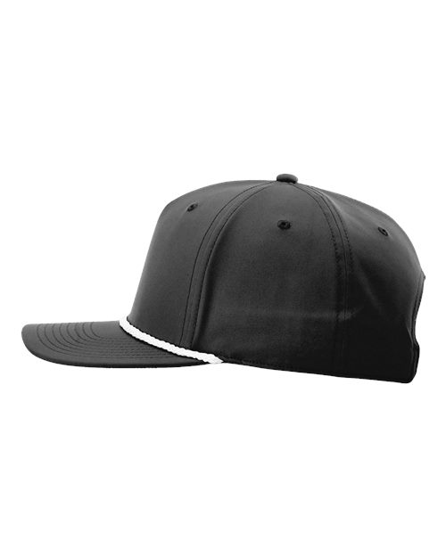 Richardson - Five Panel Classic Rope Cap with Premium Custom 3.5" Patch