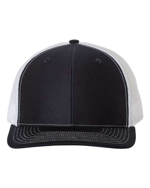 Richardson - Snapback Trucker Cap with Premium Custom 3.5" Patch