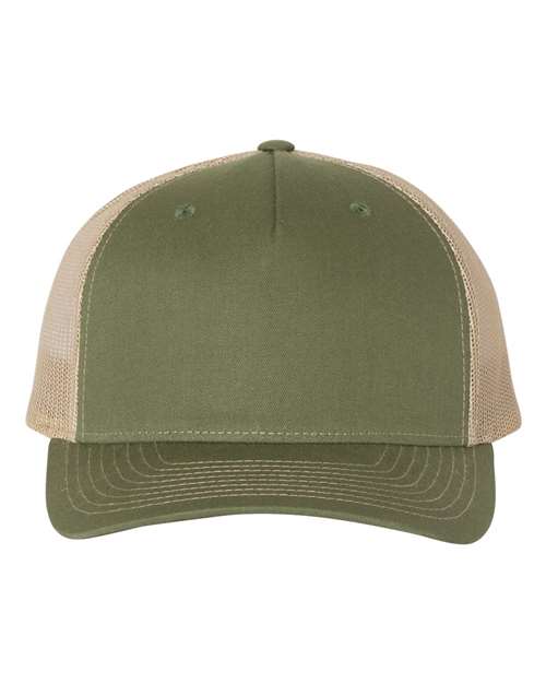 Richardson - Five-Panel Trucker Cap with Premium Custom 3.5" Patch